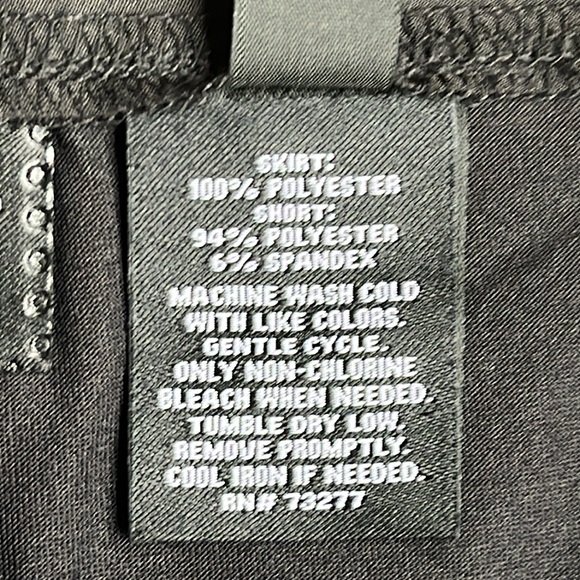 NWT FILA SPORT Golf Black Skort Size 6 - Picture 8 of 16